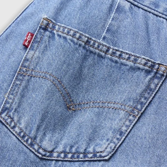 Levi's Women's Classic Blue Denim Overalls
